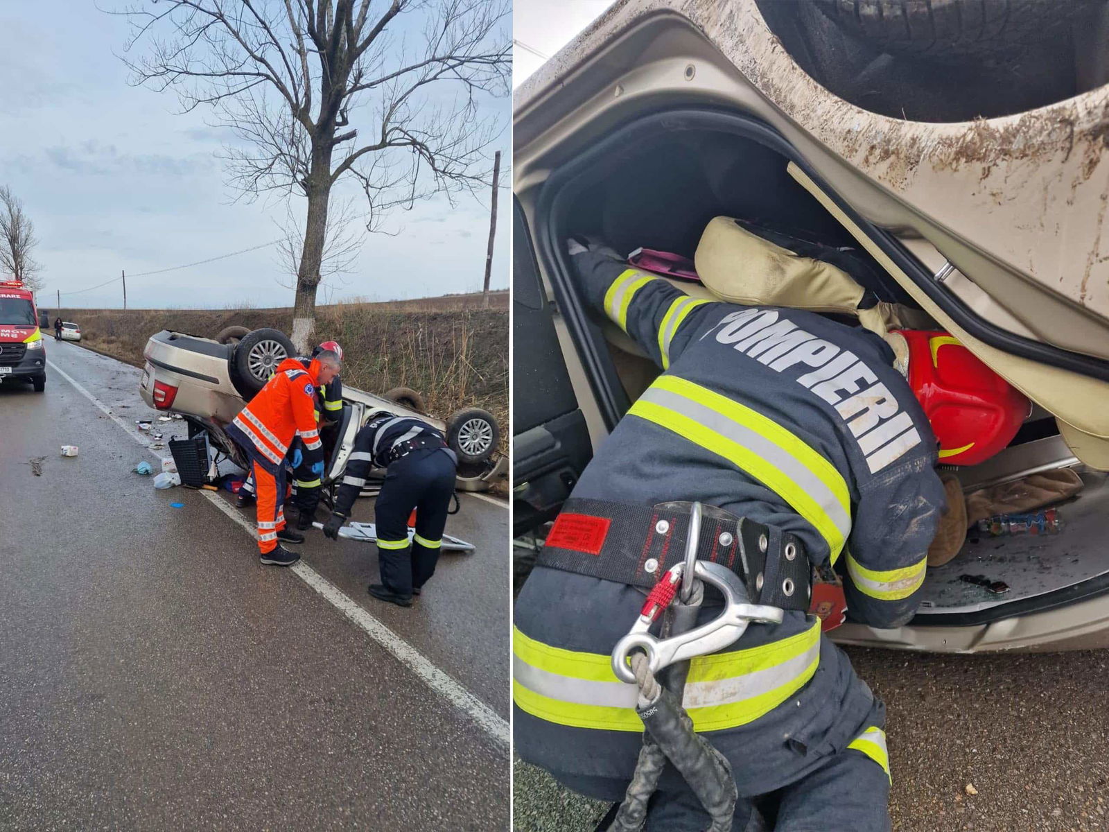 Alert Un Autoturism S A R Sturnat Pe Drumul Tulcea Agighiol O