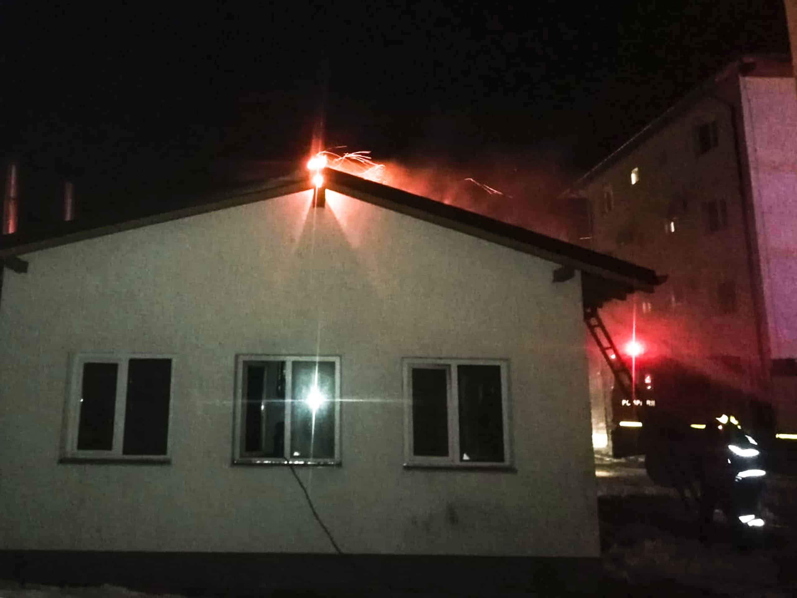 Babadag Incendiu la o centrală termică a unui bloc de locuințe